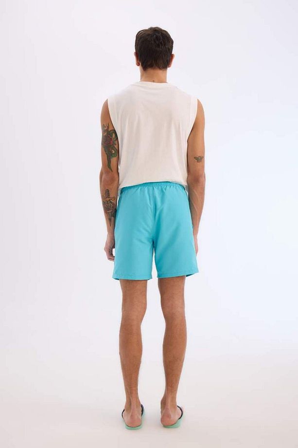 Yeni Sezon Regular Fit Kısa Boy Deniz Şortu - 5