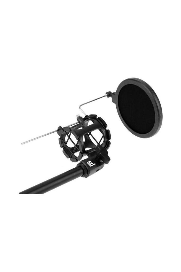 4B Mikrofon Sehpası ve Telefon Tutacağı ve Pop Filter ve Shockmount - 4