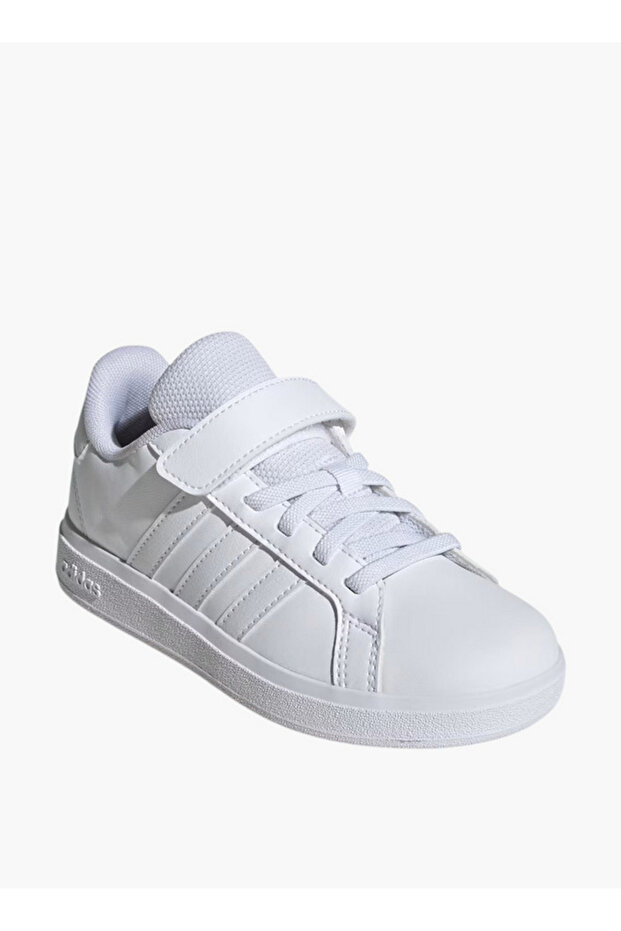 Boys' Textured School Shoes with Hook and Loop Closure - Grand Court 2.0 EL C