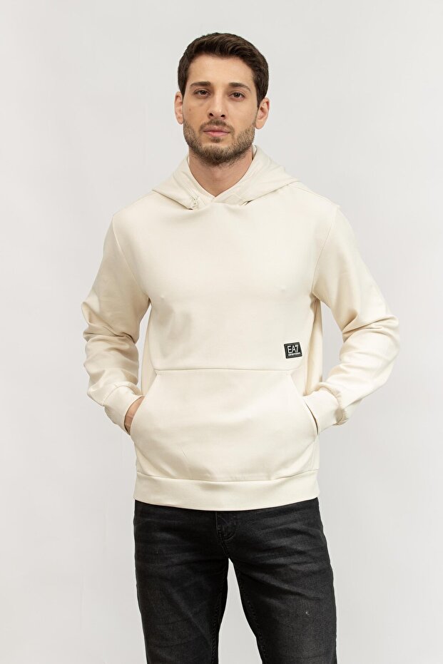Erkek Kapüşonlu Sweatshirt - 1