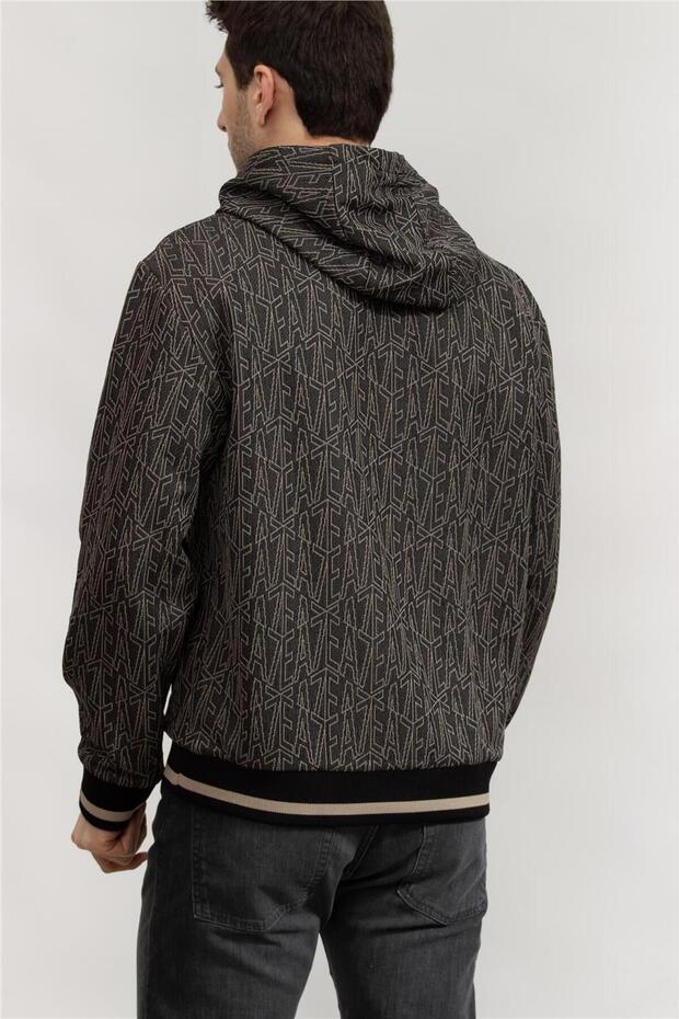 Erkek Kapüşonlu Sweatshirt - 3