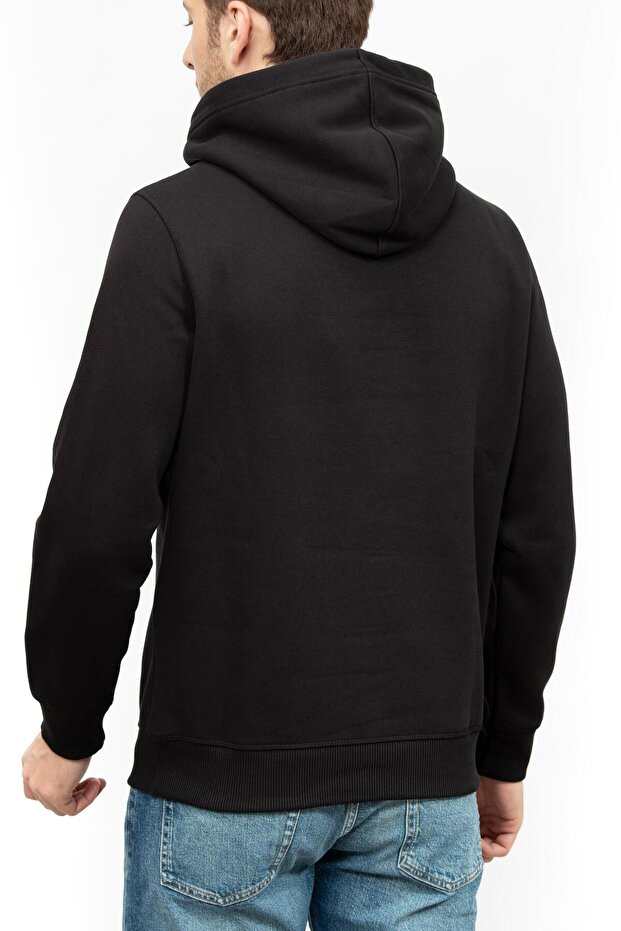 Erkek Sweatshirt Siyah - 3