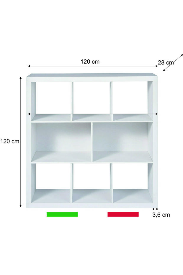 MDF Strabon Kitaplık - 6