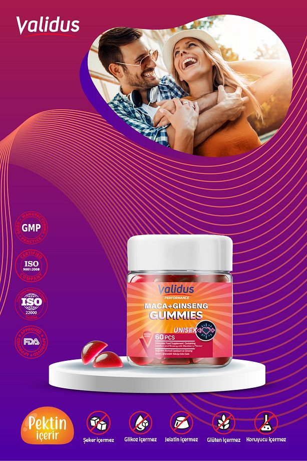 Performans Destek Seti - Maca Ginseng - Combo Men - Horny Goat Weed - 3