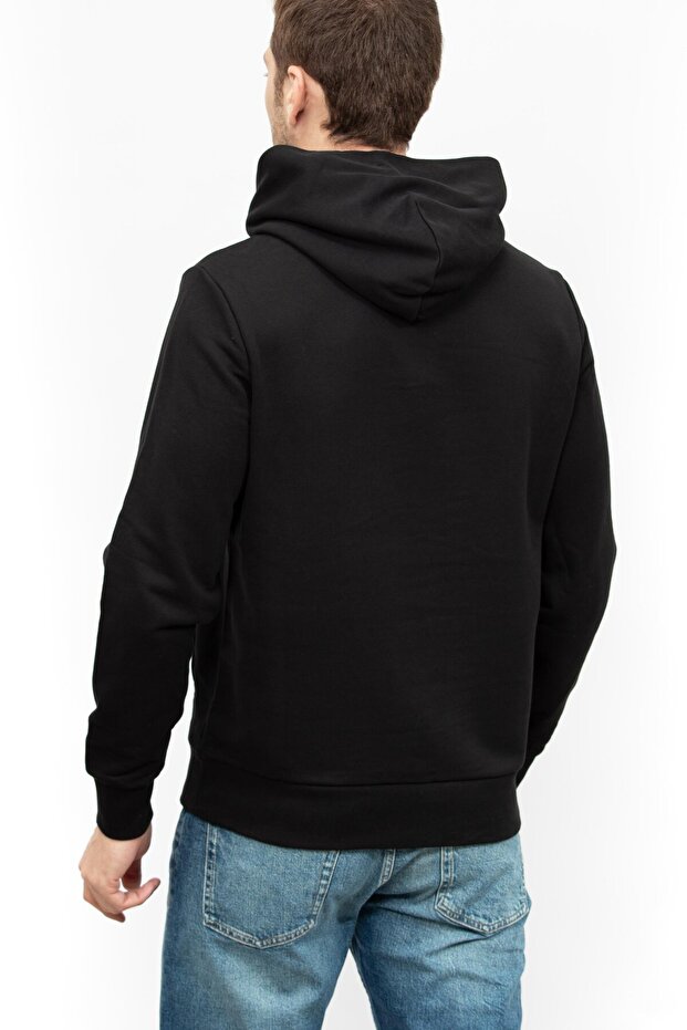 Erkek Sweatshirt Siyah - 3