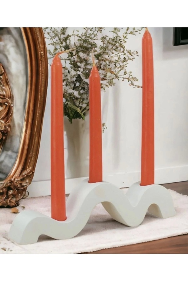 SSTUTSUMUM Dekoratif Mumluk Şamdanlık - 5