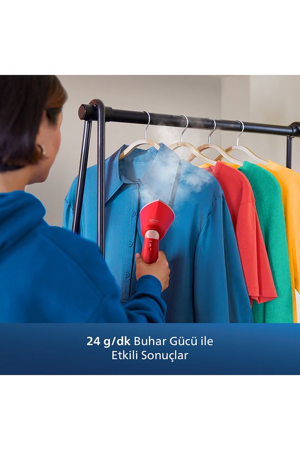 5000 Serisi El Tipi Buharlı Düzleştirici, 24 g/dk'ya Kadar Kesintisiz Buharlı Ütü, STH5020/40 - 7