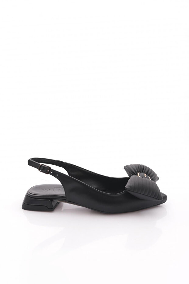 2888-1 Women's Bow Detailed Ballerinas