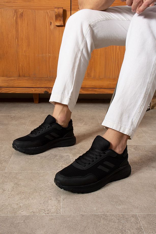 Kadın- Sneaker Spor Ayakkabısı Konforlu Esnek Kaliteli Bağcıklı Faylon Taban Kullanışlı - 6