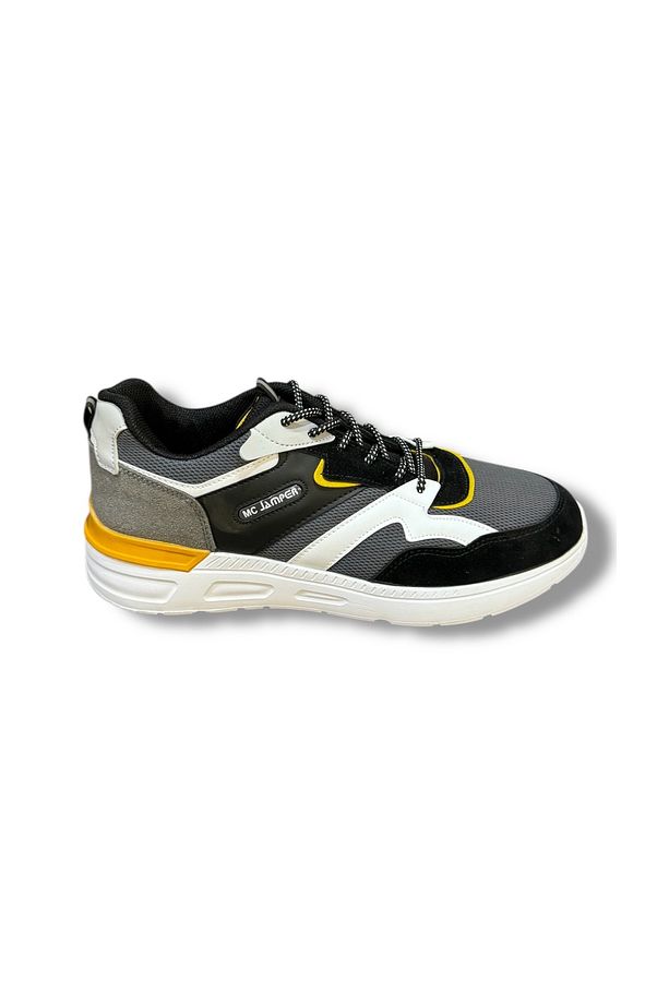 Mc Jamper 2222-M Erkek Deri-Süet-File Çok Rahat Günlük Spor Sneaker Ayakkabı - 2
