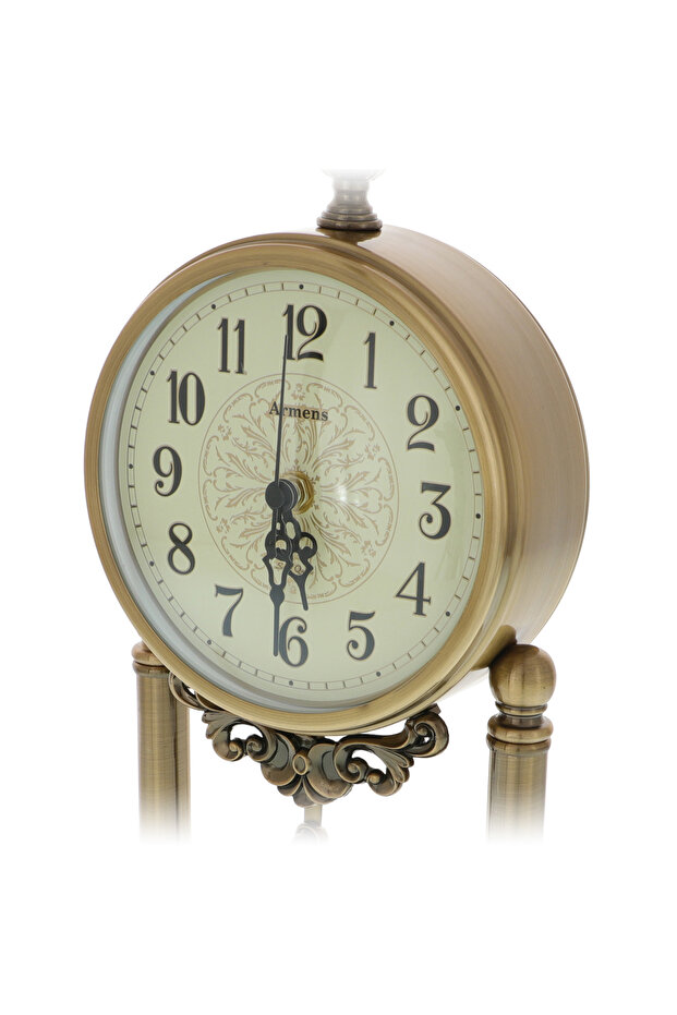 High Class green marble pendulum clock - 5