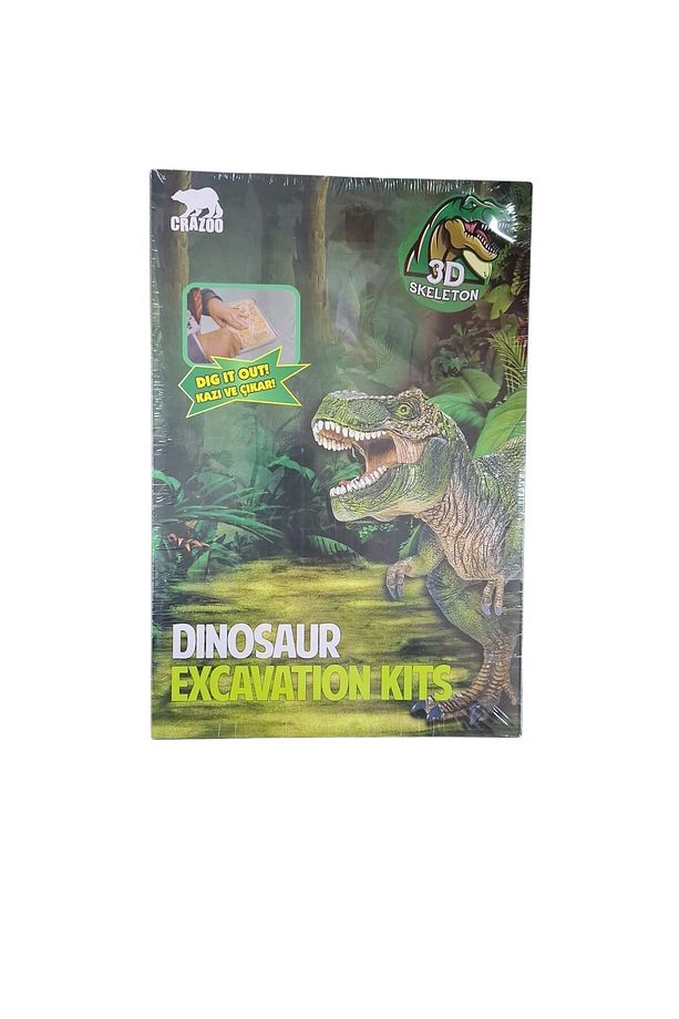 Seçtim Aldım Crazoo Kazı Seti 504b 3d Dinozor Excavation Kiti Dinozor Iskeleti Ve 1 Dinozor 3 - 2