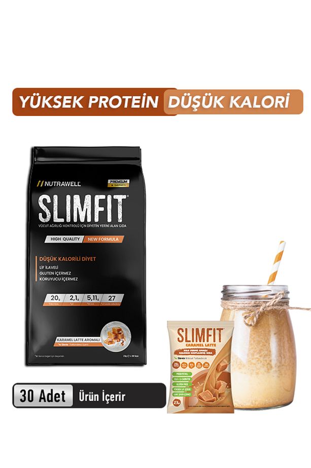 Karamel Latte 30 Servis Öğün Tozu Shake - 1