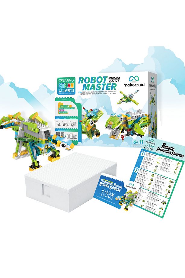 Robot Master Standard 370 Parça 100+ Model Robot Kodlama Seti 6+ Yaş - 9
