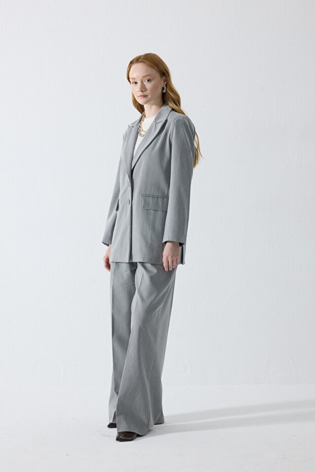 Gri Tailoring Blazer - 4