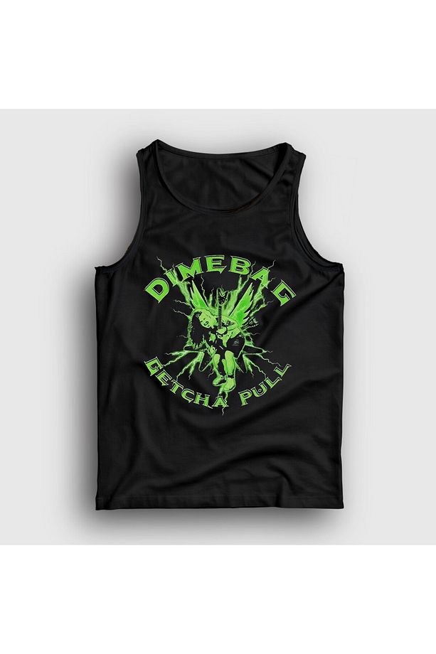 Unisex Siyah Getcha Dimebag Darrell Pantera Atlet 542643tt - 1