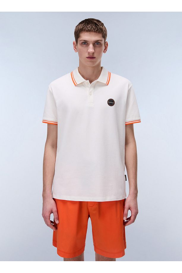 NP0A4ID5N1A1-E-MACAS SS 1 Beyaz Relaxed Erkek T-Shirt - 2