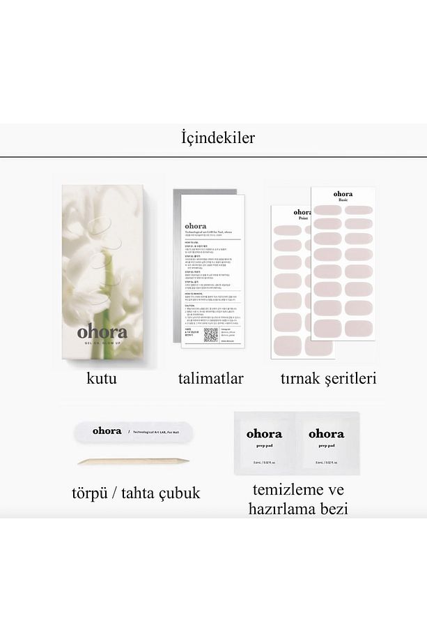 N Glazed Glow Jel Tırnak 30 Adet, 2 Kullanım - 9