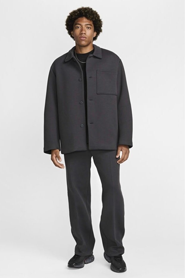 Tech Fleece Oversize Günlük Ceket - 5