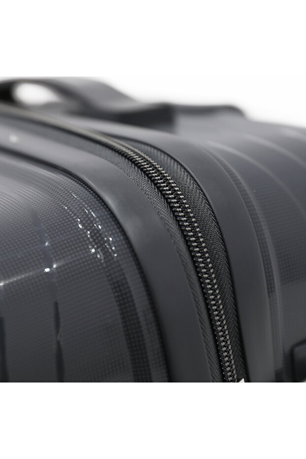 Unbreakable Hardshell PP Luggage Set with 8 Wheels Thick Shell Multi Layer PP 3 Pieces Set, - 6