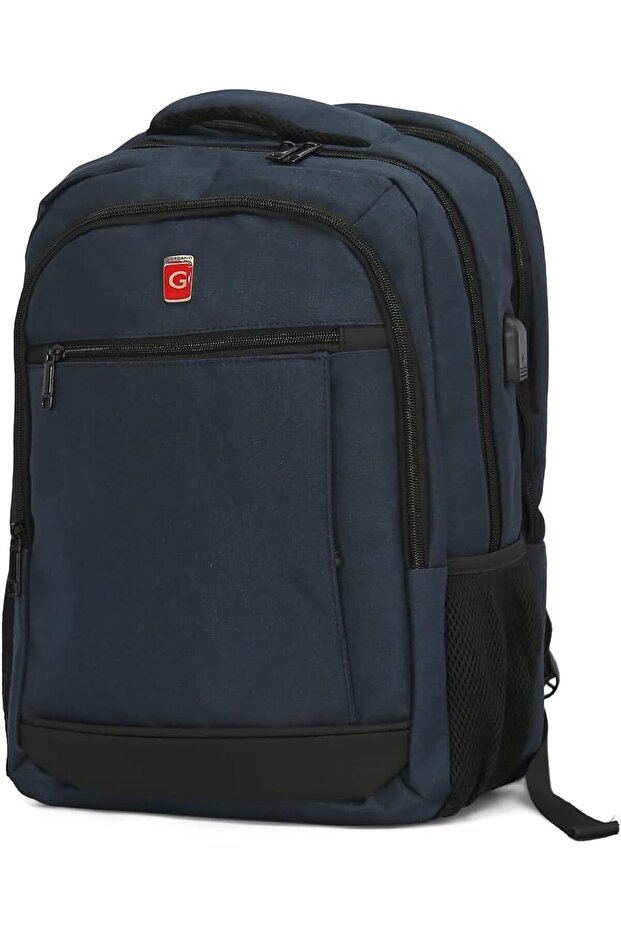 حقيبة ظهر، زرقاء - 1