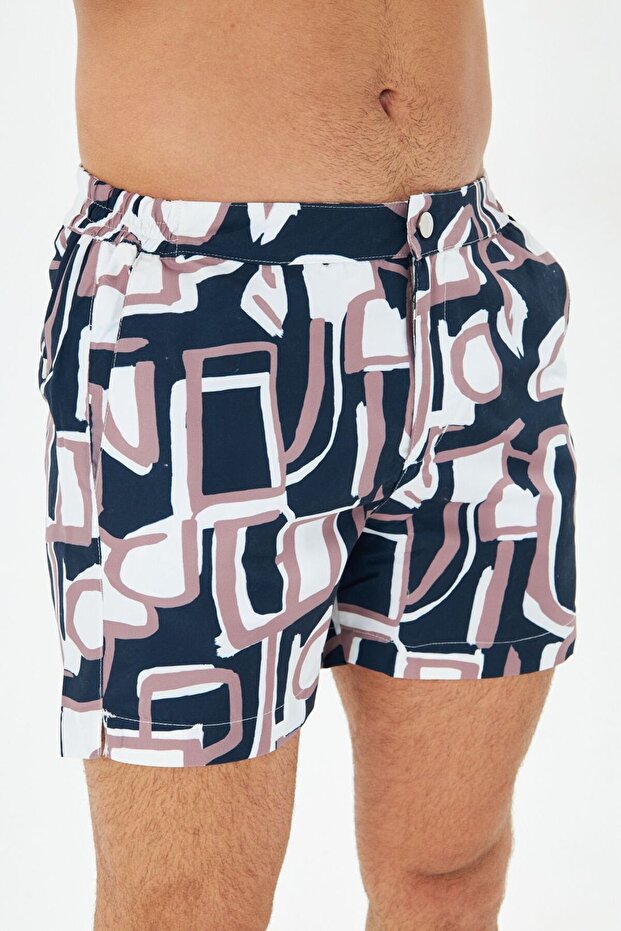 Erkek Deniz Şortu Çeşme - 7