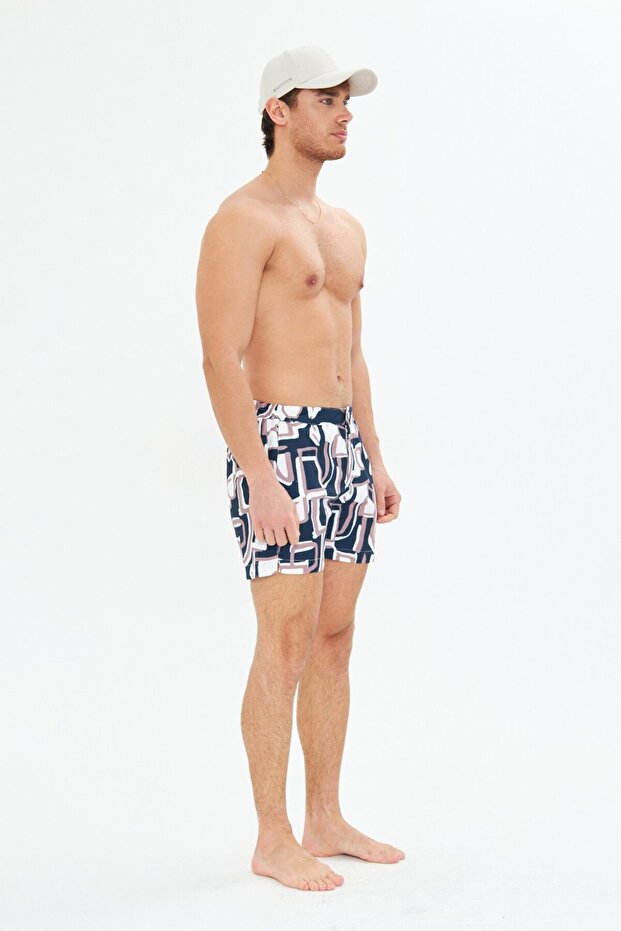 Erkek Deniz Şortu Çeşme - 3