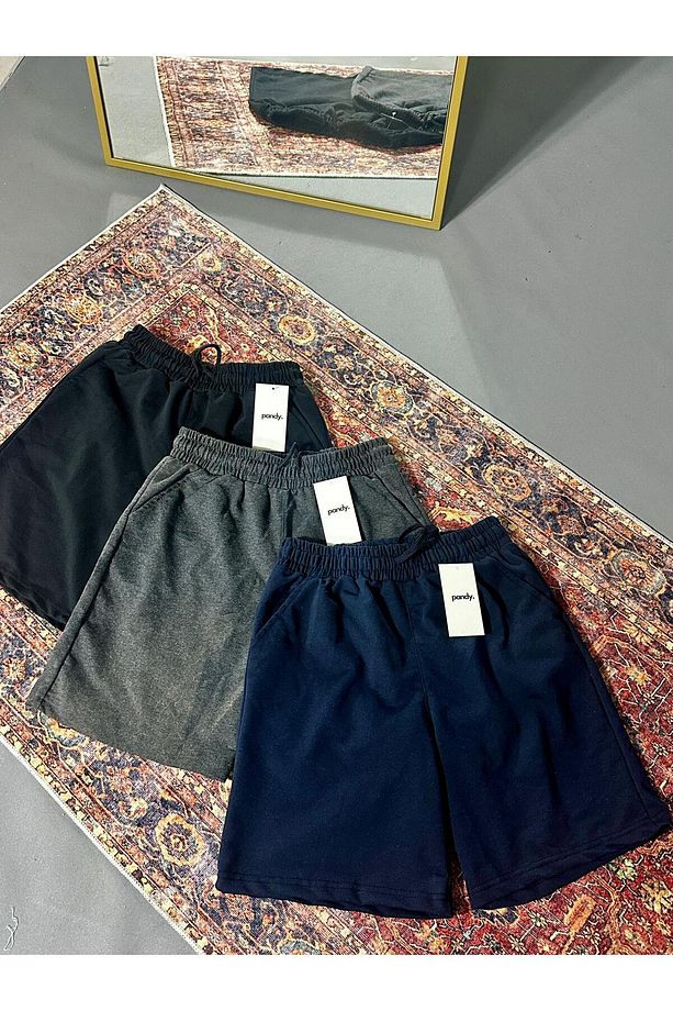 Unisex 3 Lü Şort - 1