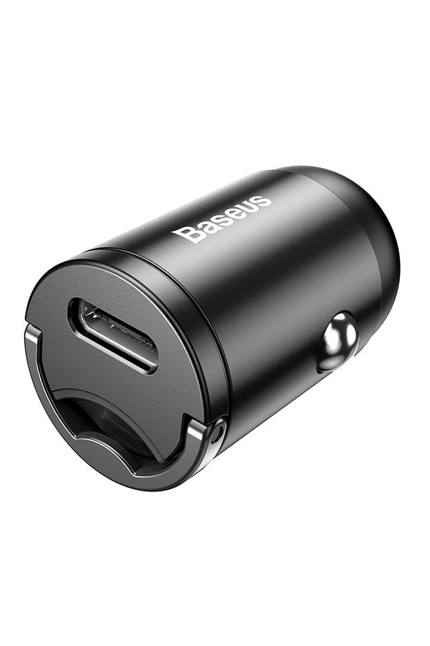 Tiny Star Mini Araç Şarj 1C 30W Gri (VCHX-B0G) - 2