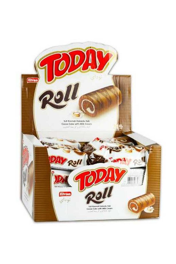 Today Swiss Roll Süt Kremalı Kek 35 gr 24 Adet (1 KUTU) - 3
