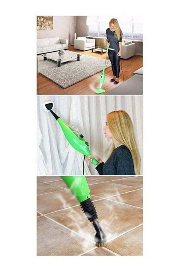Multi-Purpose Steam Mop Cleaner Green - 3