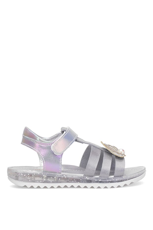 Elit Şa-P-034-25Y Booties Girls Flat Sandals Silver
