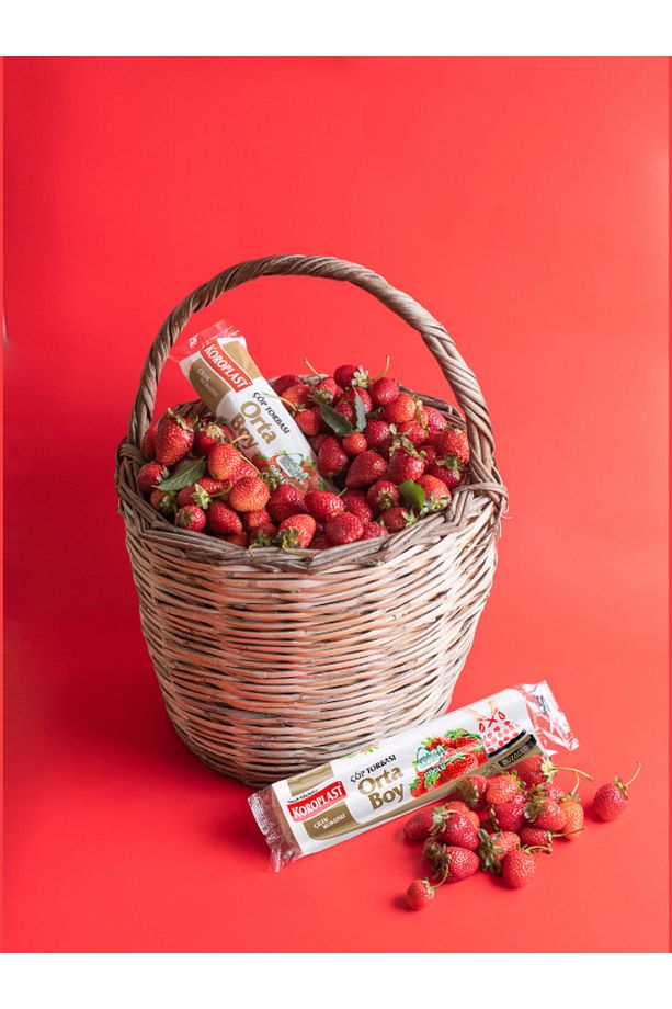 Koku Haps. Çilek Büzg Orta Çöp Torbası 15li X1 Adet Limon Çöp Torbası 15li X1 Adet - 2