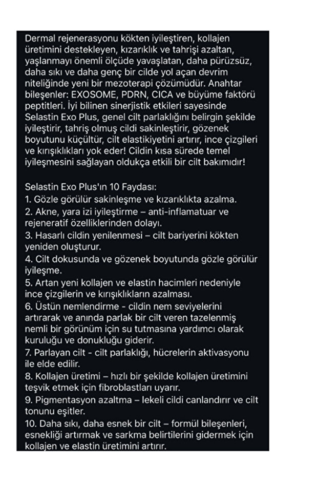 Selastin Exo Plus Exosome 10 flakon - 2