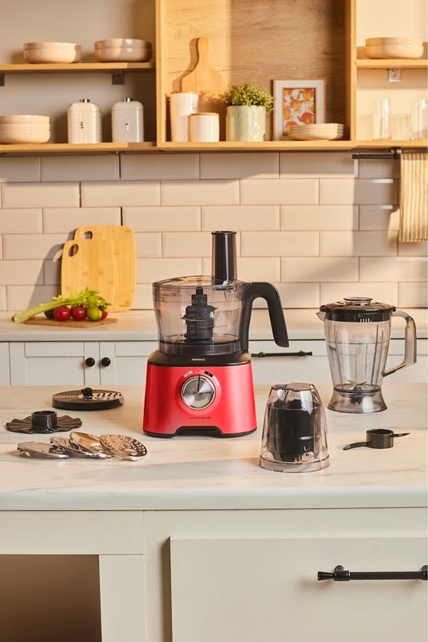 Mastermaid Power Multifunctional 10 In 1 Red Mutfak Robotu, Blender Seti 2000w - 1