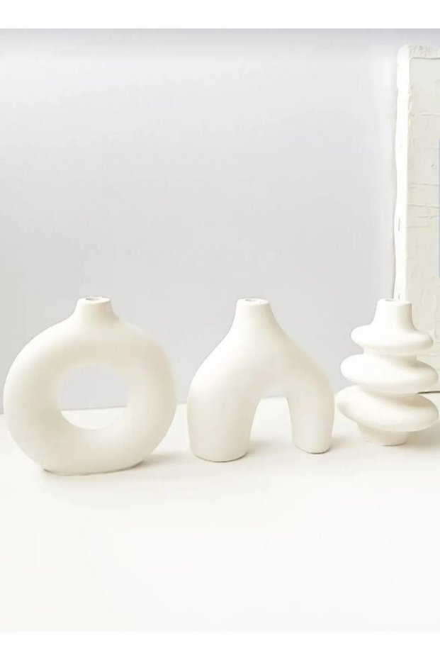 Minimal Vazo Üçlü Set Bohem