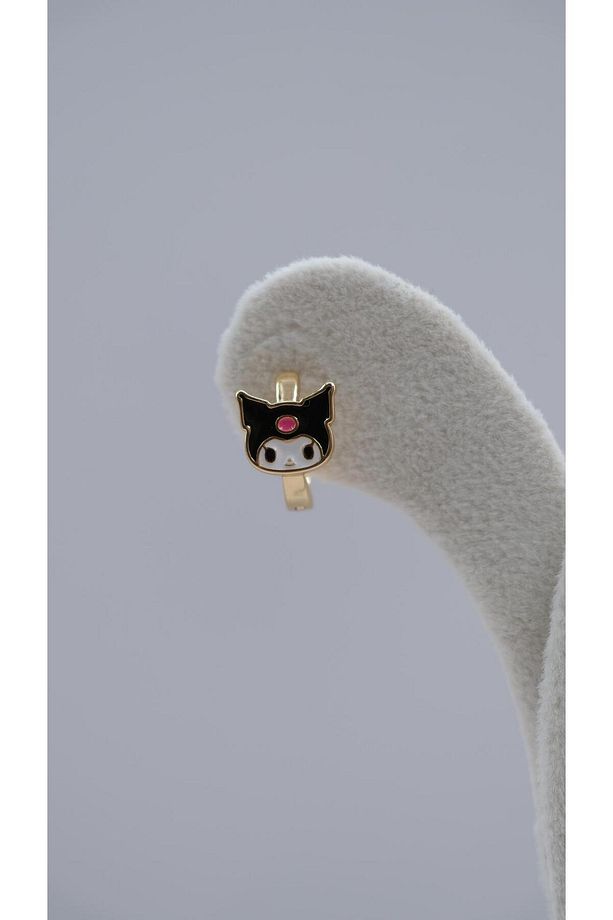 Gold Kuromi Figür Kız Çocuk Küpe - 2