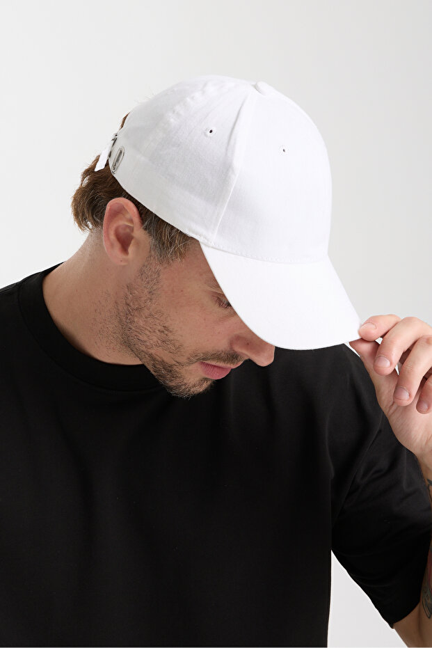 قبعة بيسبول أساسية قابلة للتعديل مع شريط فيلكرو في الخلف - 4