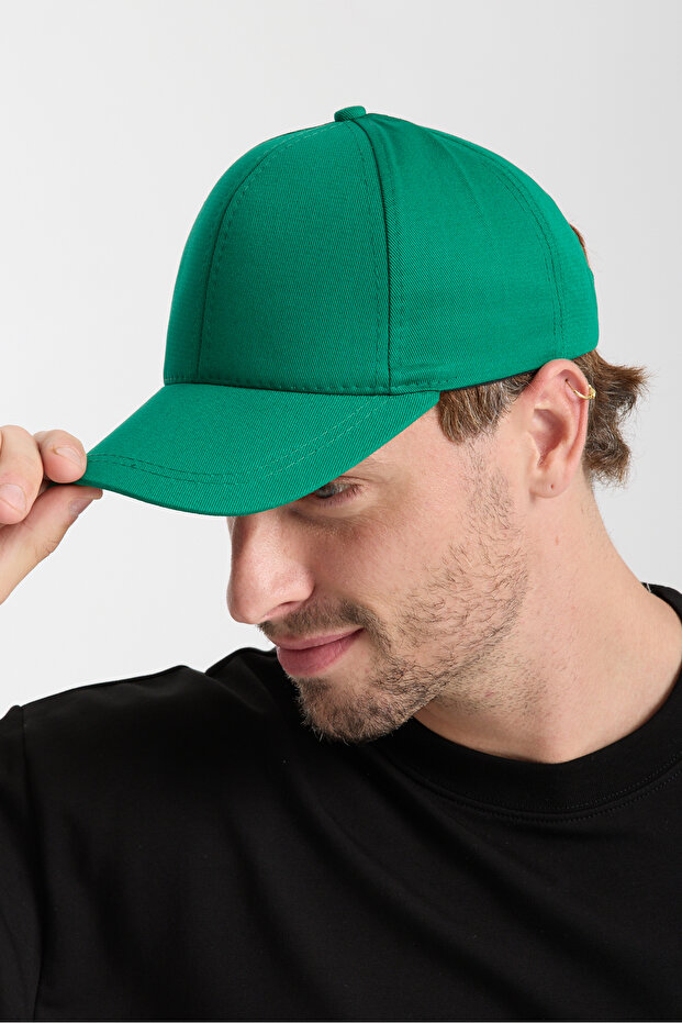 Basic Adjustable Baseball Cap with Velcro Back - 2