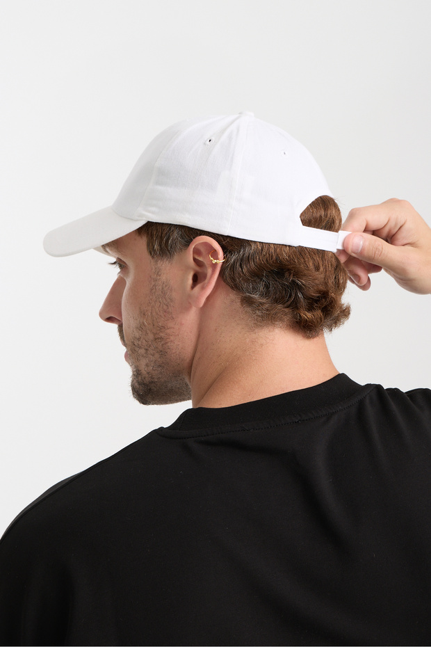 قبعة بيسبول أساسية قابلة للتعديل مع شريط فيلكرو في الخلف - 7