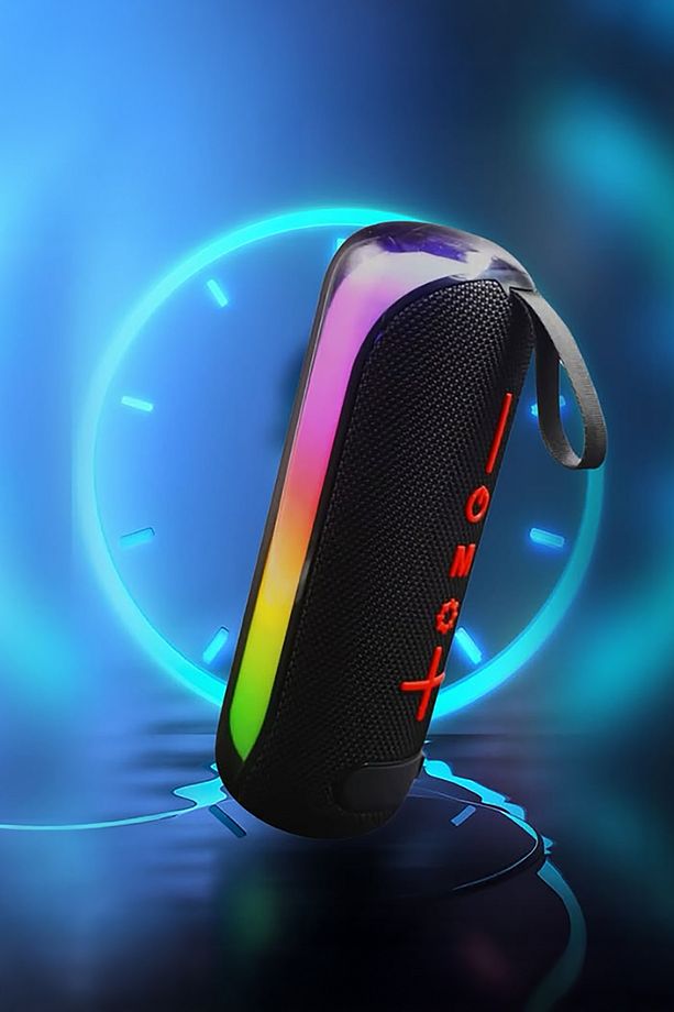 7840 Taşınabilir Rgb Tws Bluetooth Hoparlör / Aux-usb-tf Kart Girişi / Şarj Edilebilir / Kablosuz - 2