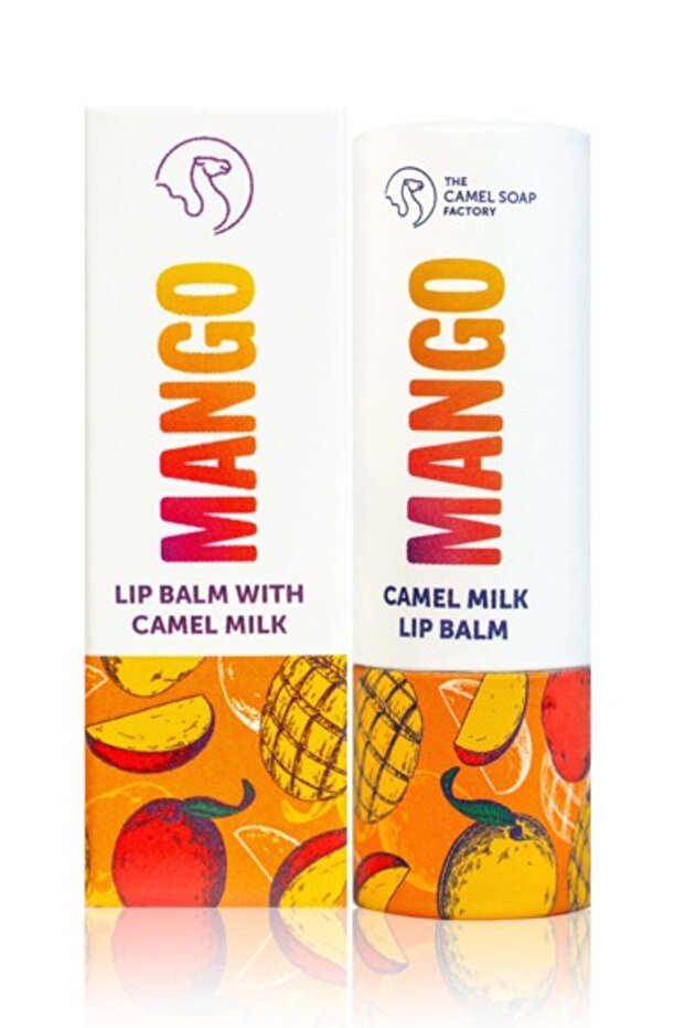 Mango Lip Balm With Camel Milk - The Camel Soap Factory