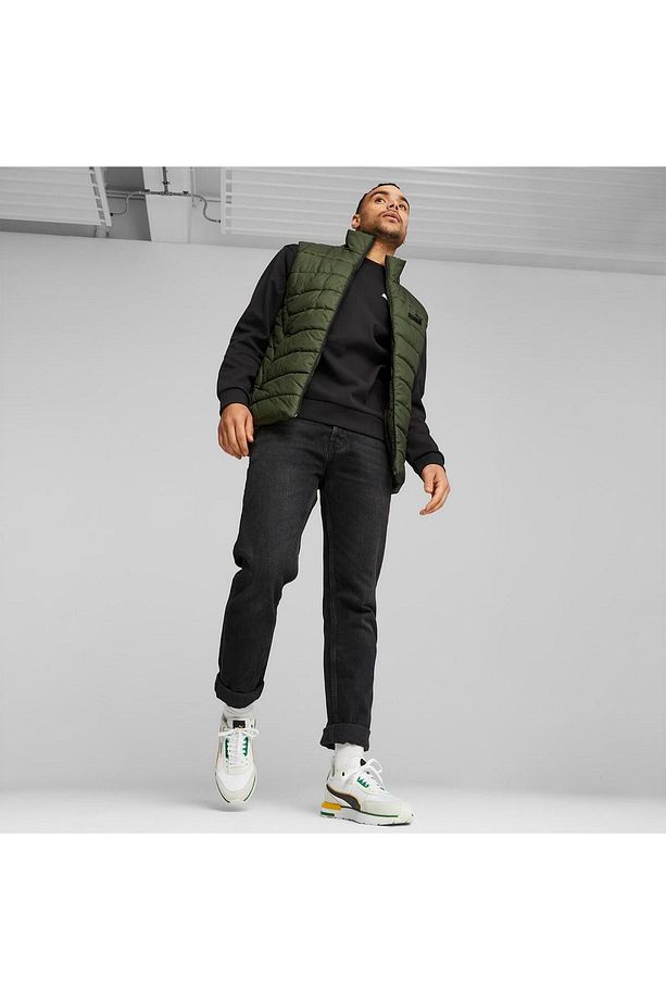 Essentials Hooded Erkek Haki Yelek - 7