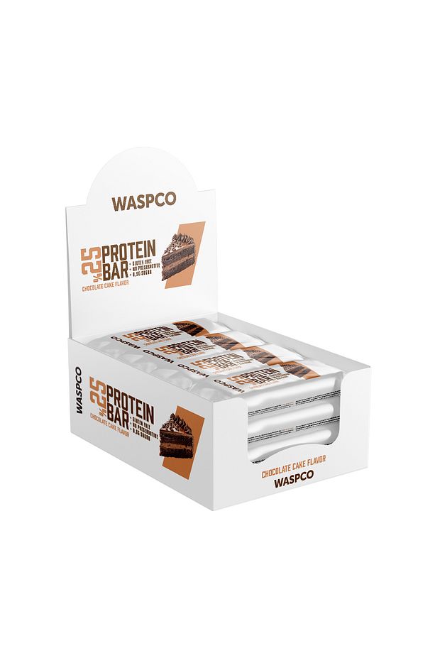 Bitter Çikolata Kaplı Çikolatalı Kek Aromalı Protein Bar 36g x 12 Adet - 1