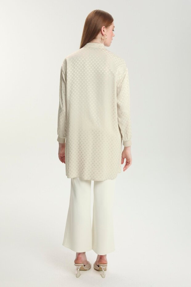 Jakarlı Hakim Yaka Taş Ceket C-0134 - 6