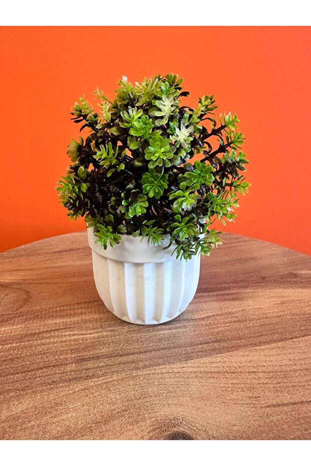 زهرة الربيع الاصطناعية مع وعاء - 2