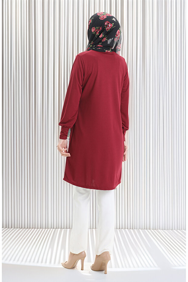 Basic Tunik 1120-01 Bordo - 6