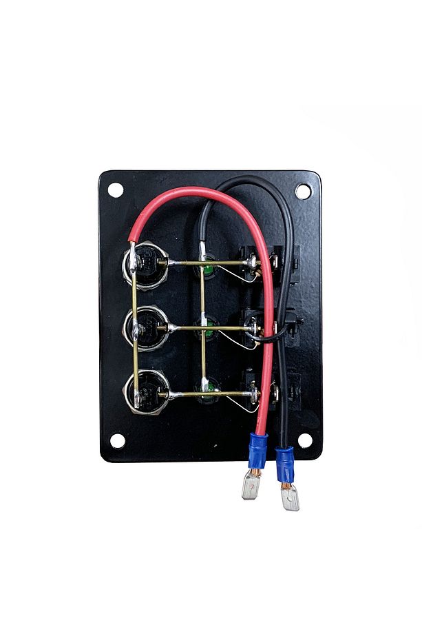 Tekne Switch Panel Kontrol Paneli Yatay Model Sealux 3 Anahtar 80 X 100 Mm - 2