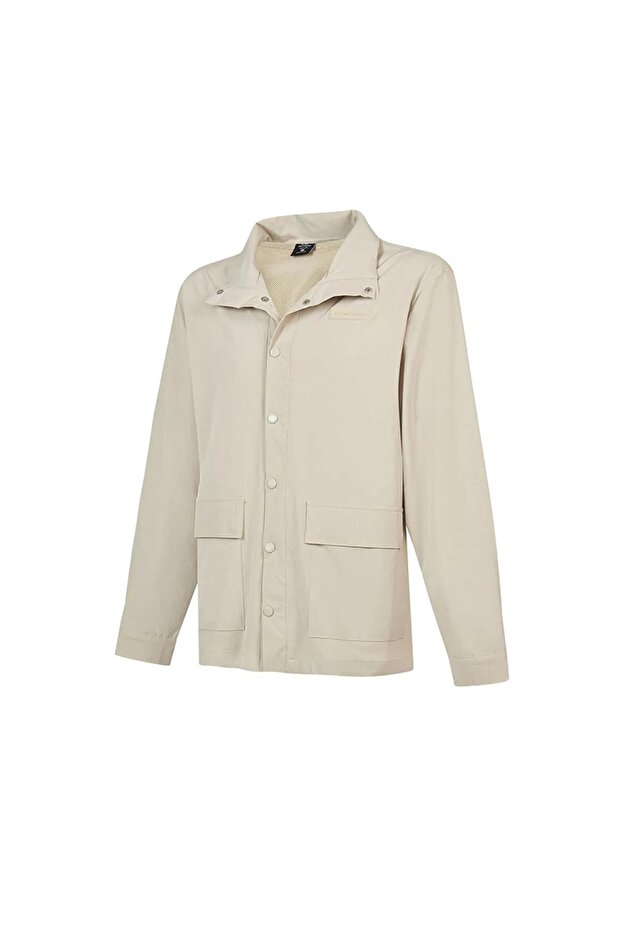 Mnj3423-Lin Men's Sports Jacket Beige