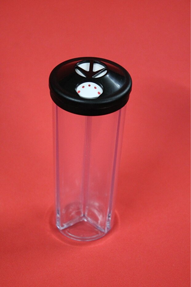 Dmr Life Salt Shaker Three Compartment Spice Rack One Movement Three Flavors Practical and Fast Use - 7